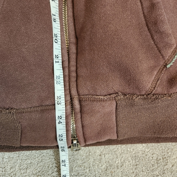 Abercrombie & Fitch Y2K Wolf Jaw Jacket Hoodie Hooded Sweatshirt FauxFur Sherpa - Picture 8 of 14